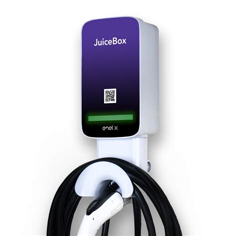 Enel X JuiceBox Pro 80 Hardwired Commercial EV Charging Station