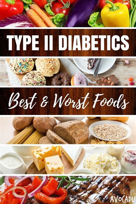 Type Ii Diabetics Best And Worst Foods Avocadu Healthy Recipes For Diabetics Food