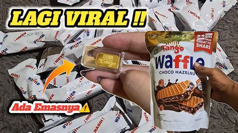 Lagi Viral Tango Waffle Berhadiah Emas Batangan Dan Uang Jutaan