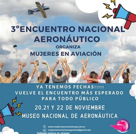 3° Encuentro Nacional Aeronáutico Mujeres En La Aviación Agroeventos