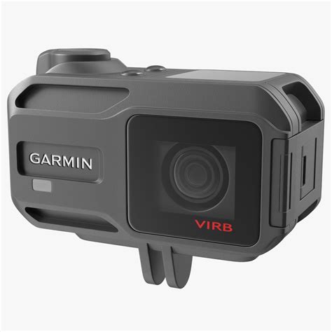 Garmin Virb X Action Camera Detached D Model Max Ds Blend