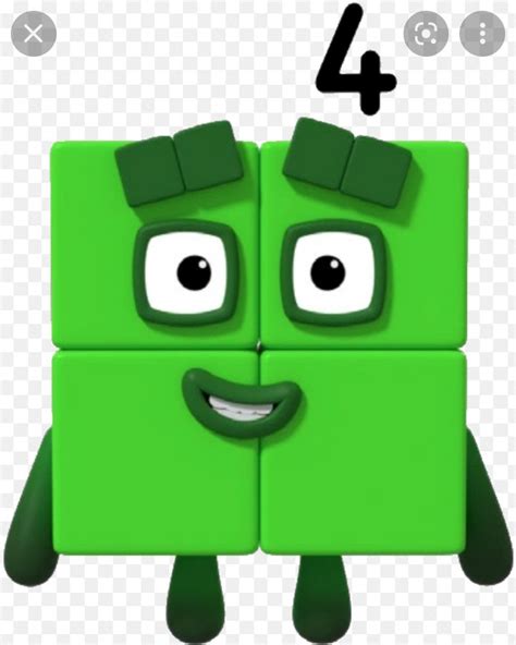 Numberblocks 4 By Numberblocksrobert9 On Deviantart