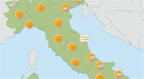 Prevalenza Di Cielo Sereno Sulla Penisola Possibili Addensamenti Con