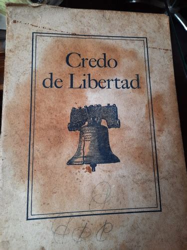 Credo De Libertad La Constitución Y Otros Dmtos Año 1942 Cuotas sin