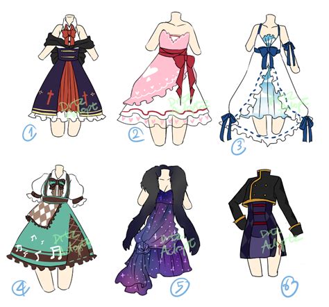 Adoptable Random Dresses 26 Open On