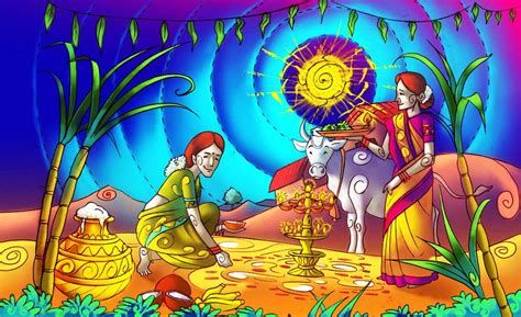 Pongal – The Ancient Harvest Festival Of South India Celebrating Pongal