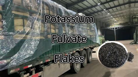 Shipment Alert Potassium Fulvate Flakes High Quality Organic