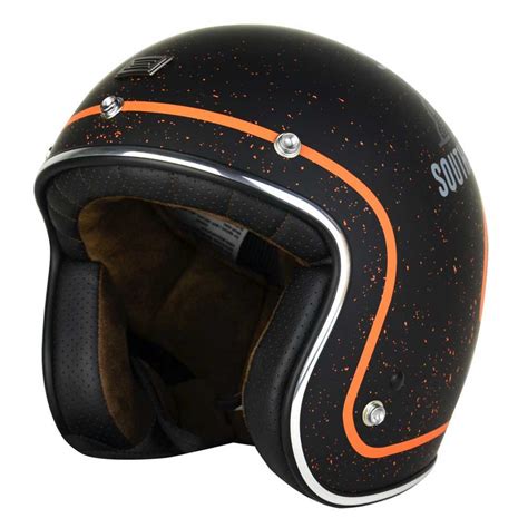 Origine Primo West Coast Open Face Helmet Orange Motardinn