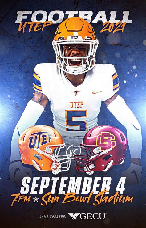 THE 2021 OFFICIAL UTEP FOOTBALL PLAYBOOK September 4th By Van Wagner