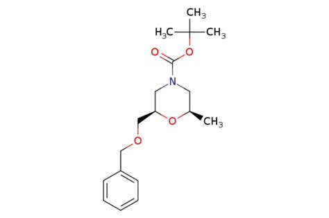 Emolecules Tert Butyl R R Benzyloxy Methyl Methylmorpholine