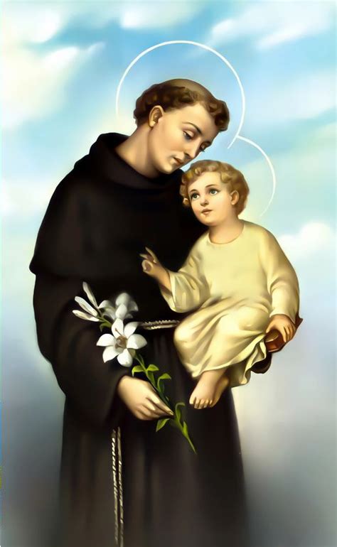 Pin By Remy Lekoun On Catholic Saints Saint Anthony Of Padua Saint