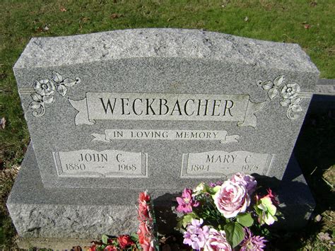 Mary Clover Kinkade Weckbacher 1894 1975 Find A Grave Memorial