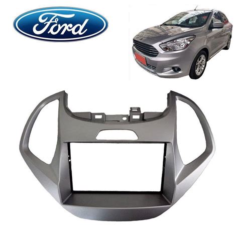 Acabamento Painel Ford Ka Sedan 1 5 Sel 16v 2015 18 Cinza No Shoptime