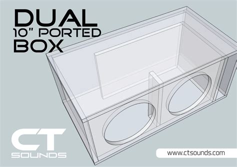 10 Inch Subwoofer Box Plans