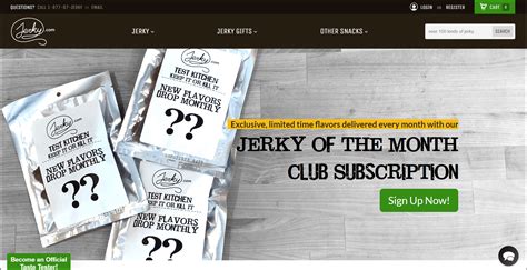 Savory Jerky Of The Month Clubs Jerky Crate Food For Net