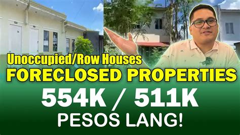 K At K Foreclosed Properties Pagibig Acquired Assets Row Houses