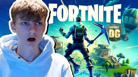 Live Fortnite Og Season Zur Ck Zu Den Anf Ngen Youtube