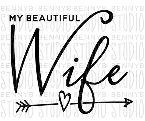 Wife Svg Hubby Svg Just Married Svg Newlywed Svg Wedding Etsy