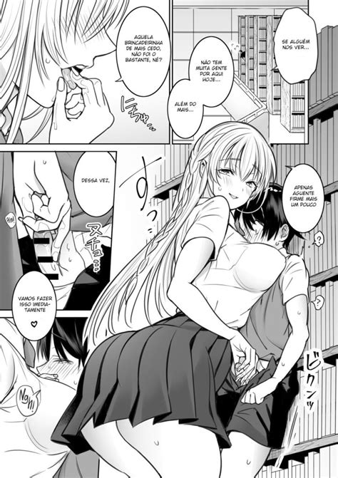 Sexo Na Biblioteca Hentai Quadrinhos De Sexo