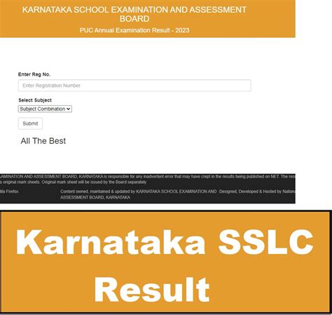 Karnataka SSLC Results 2023 Out Class 10th Karresults Nic In