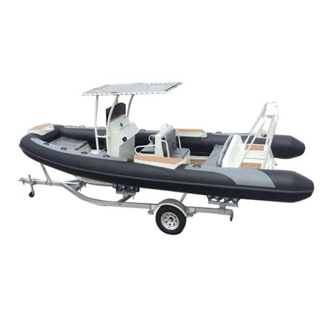 Super Boat Aluminum Hull Patrol Rib 700 Orca Hypalon Rigid Inflatable