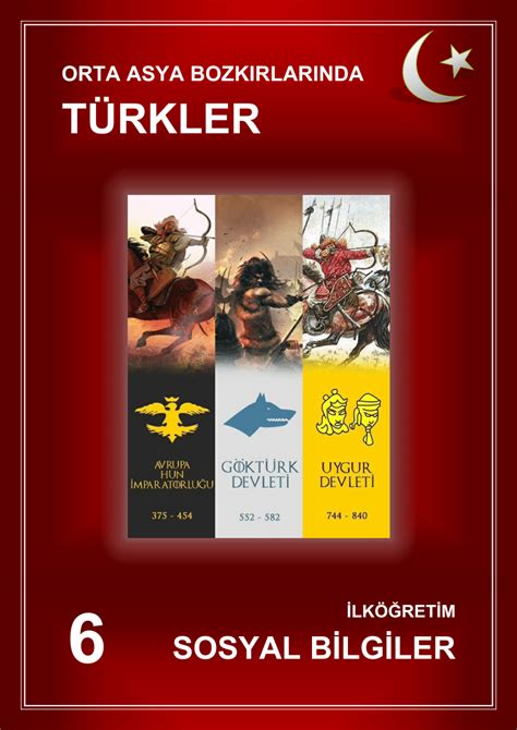 PDF 6 Sınıf Sosyal Bilgiler Etkinlik Kitabı Orta Asya Bozkırlarında