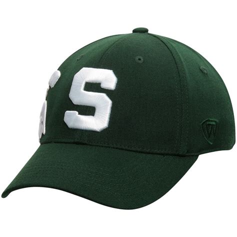 Michigan State Spartans Top Of The World Buster Ii 1fit Flex Hat