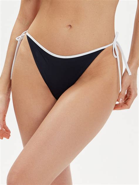 Tommy Hilfiger Dół od bikini UW0UW05244 Granatowy Modivo pl