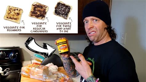 American Tries Vegemite For The First Time Youtube