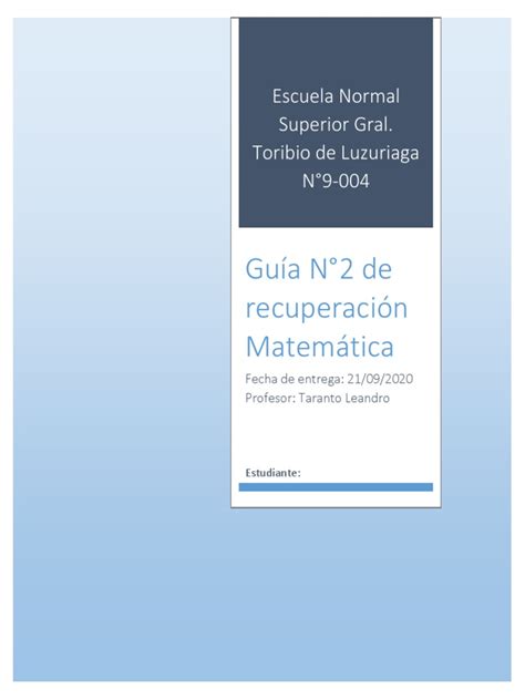 Guía N°2 Trigonometría Pdf Matemáticas Matemática Elemental