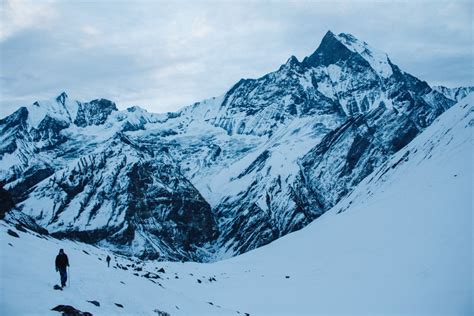 Fotos Gratis Nieve Cordillera Clima Temporada Cresta Cumbre