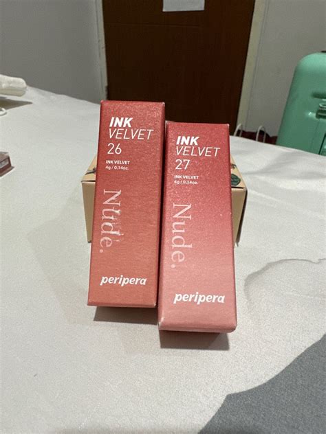 Pcs Peripera Ink Velvet Nude Well Made Nude Strawberry