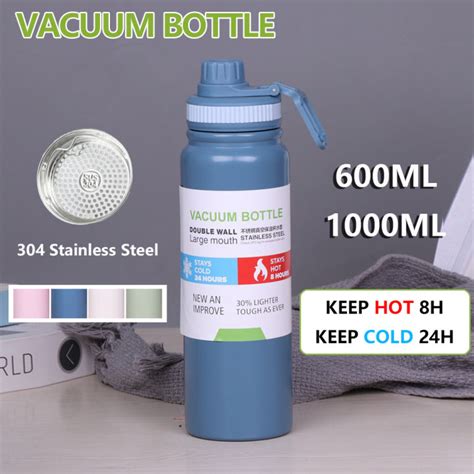 Aqua Flask Tumbler Insulated Vacuum Tumbler Ml Ml Sports Water Bottle Hot And Cold Long