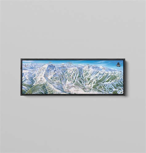 Kirkwood Trail Map Canvas – Snocamp