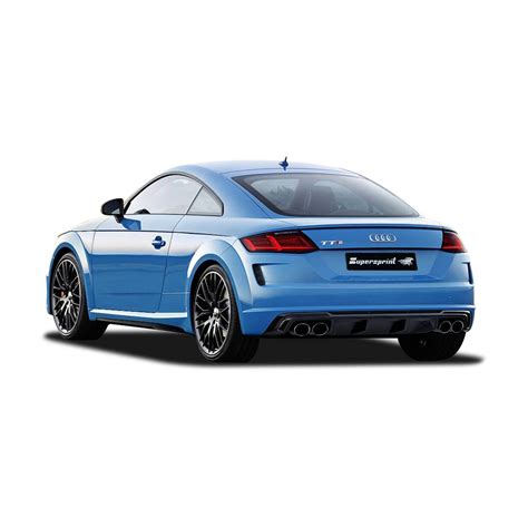 Performance Sport Exhaust For Audi Tts Mk Facelift Twin Pipe System