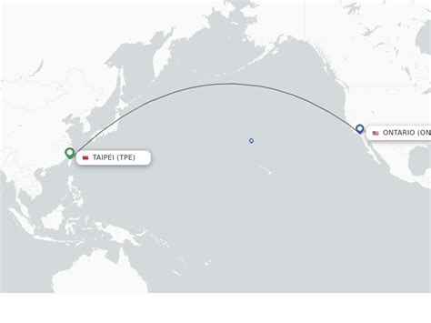 Direct Non Stop Flights From Taipei To Ontario Schedules