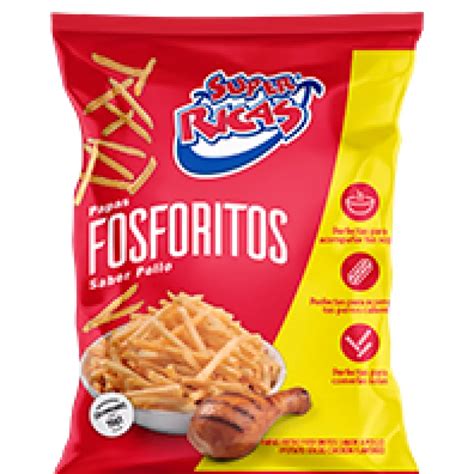 Papa Súper Ricas Fosforito Pollo x 160 g Mercacentro Compra Online