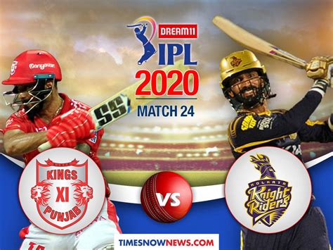 Kxip Vs Kkr Live Score Ipl Desperate For Wins Punjab Face