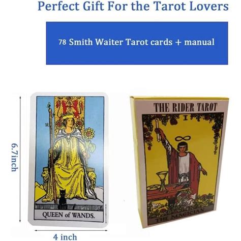 Cartes de tarot pour débutants avec guide français non garanti jeu