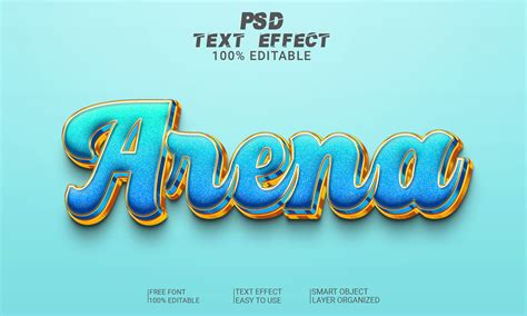 3D Text Effect Editable PSD File Graphic By Imamul0 Creative Fabrica