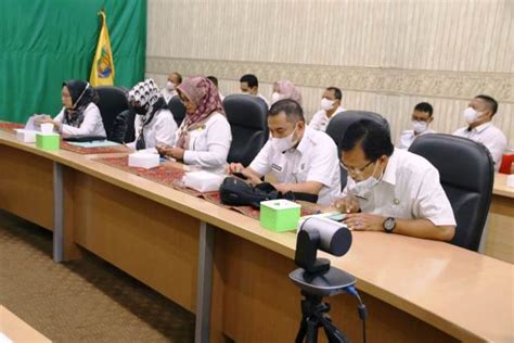 Pemprov Lampung Ikuti Rapat Koordinasi Terbatas TPIP Dan TPID Bersama