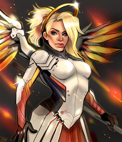 Overwatch Mercy By Mo0gs On DeviantArt