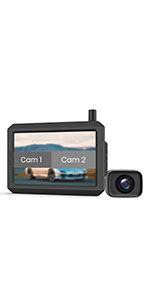 Auto Vox Td Digital Wireless Reversing Camera Ip Waterproof Backup