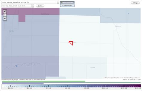 Melvin Iowa Ia Income Map Earnings Map And Wages Data