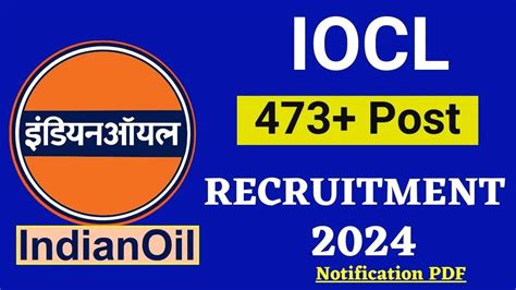 Iocl Recruitment Notification Out For Post Apply Online