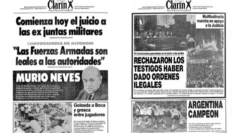 Cómo era el país aquel 22 abril de 1985 cuando comenzó el Juicio a las