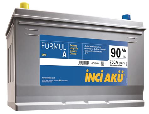 İnci Akü Formul A Asia Ters Kutup 12v 90ah 750cca Fiyatı Yorumları Ve özellikleri En Ucuzu