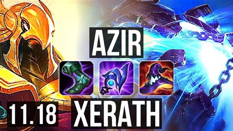 Azir Vs Xerath Mid M Mastery Games Dominating