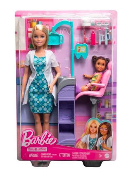 Mattel Lalka Barbie Kariera Dentystka Mattel Sklep EMPIK