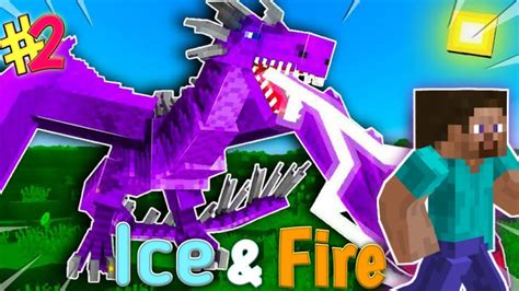 Minecraft Ice And Fire Mod 2023 Killing Lighting Dragon Youtube